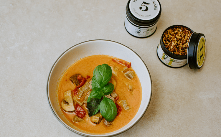  Rezept: Thai Suppe mit Hähnchenfleisch