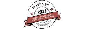 Das Bild zeigt das Restaurant Guru 2023 Logo