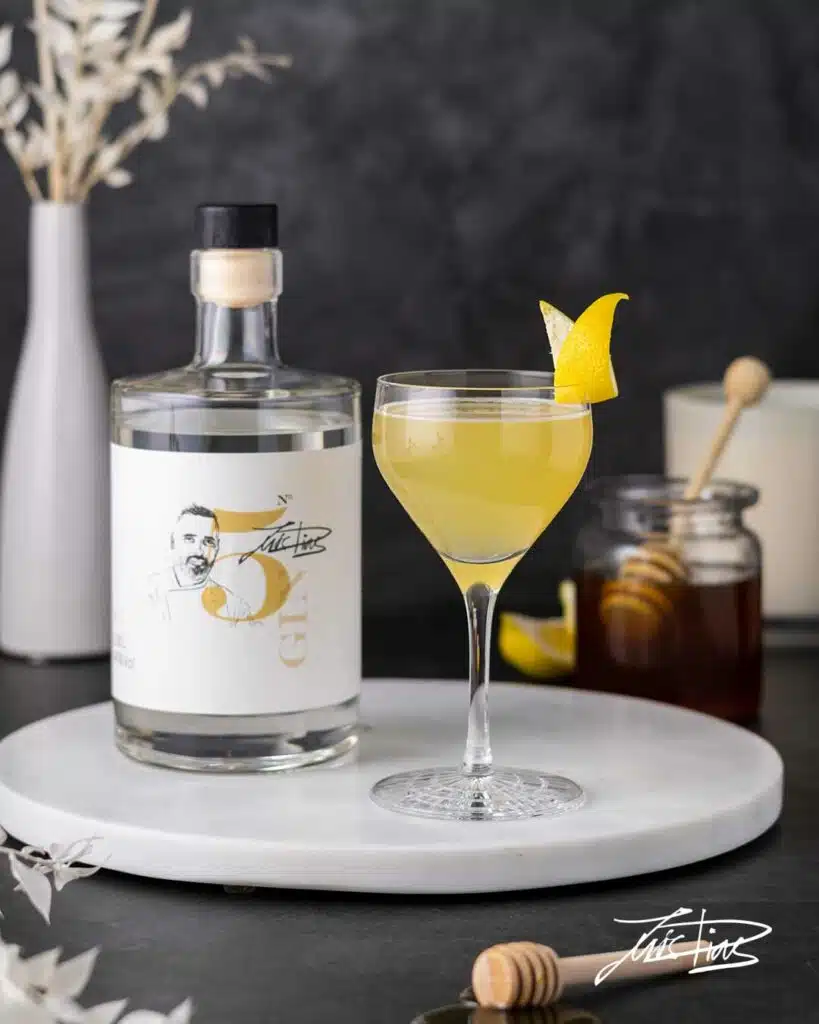 Rezept Gin Cocktail Bees Knees mit Gin N° 5 Luis Dias