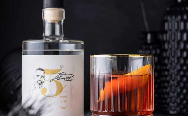 Rezept: Gin Cocktail Negroni mit Luis Dias Gin N° 5